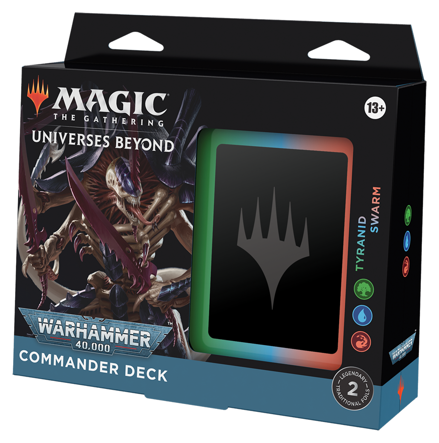 mtg universes beyond warhammer 40k commander deck All 4 decks : r/magicTCG 000 Commander DeckThe Ruinous Powers Magic The Gathering Universes Beyond
