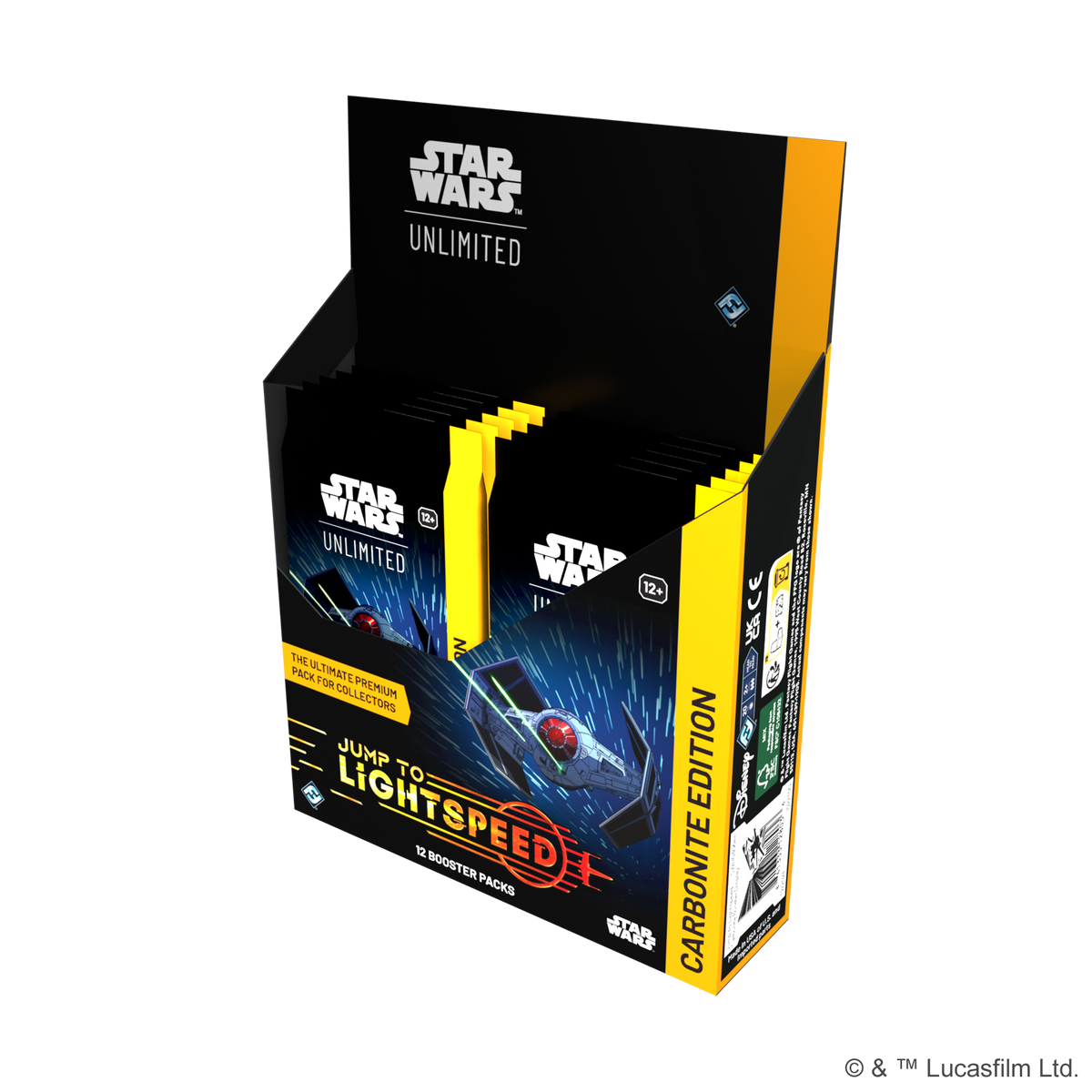 star wars unlimited jump to lightspeed carbonite booster box Amazon.com: Star Wars: Unlimited TCG Jump to Lightspeed Carbonite Booster  Display