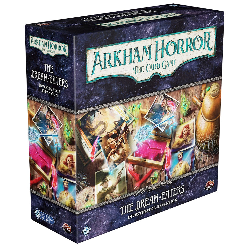 arkham horror the card game investigators Arkham Horror The Card Game: The Dream-Eaters Investigator Expansion – I'm  Board! Games & Family Fun