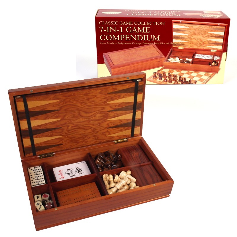 7in1 Game Compendium I'm Board! Games & Family Fun