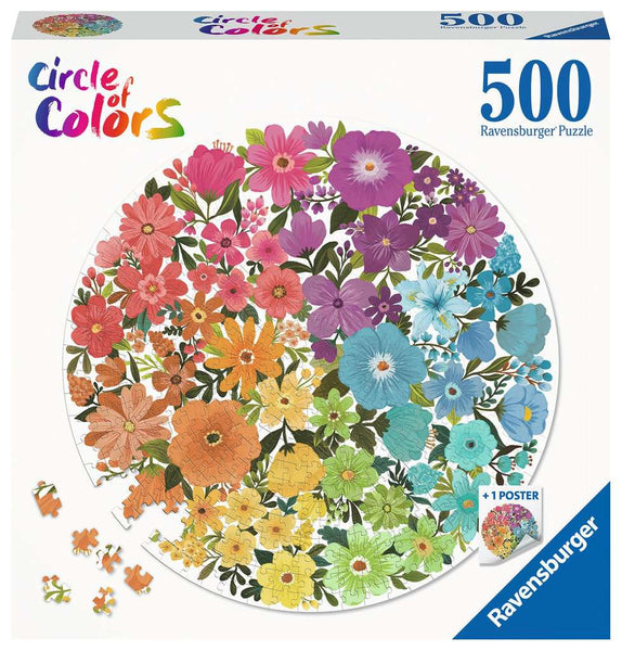 500 Circle of Colors: Flowers