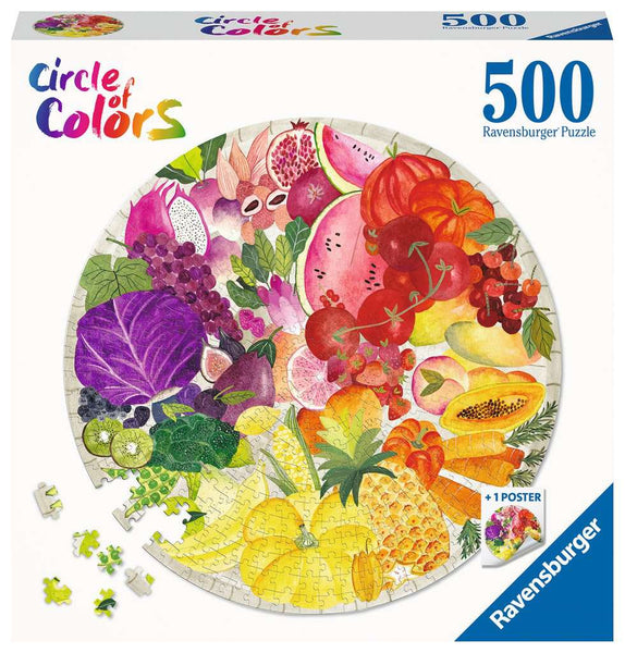 500 Circle of Colors: Fruits & Veggies