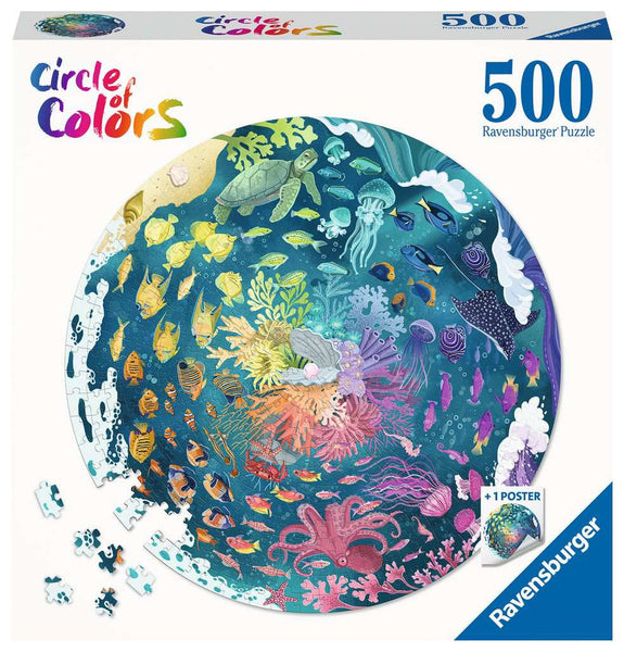 500 Circle of Colors: Ocean