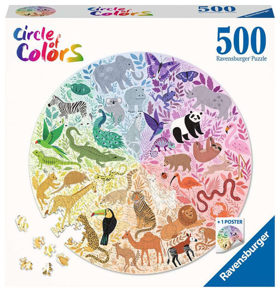 500 Circle of Colors: Animials
