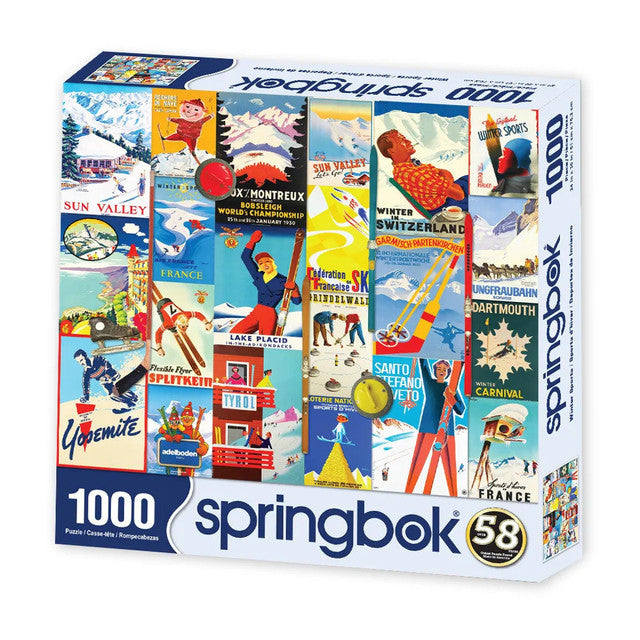 1000 Winter Sports I'm Board! Games & Family Fun