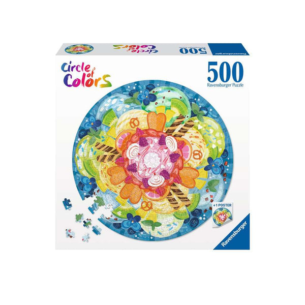 500 Circle of Colors: Ice Cream