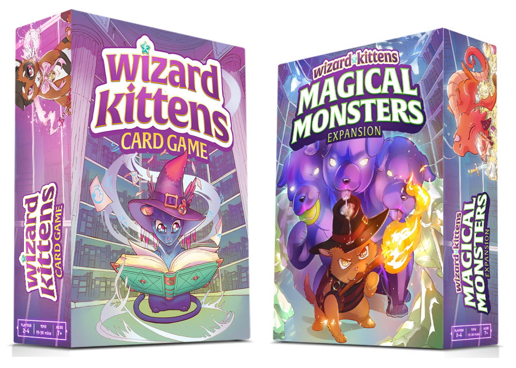 Wizard fashion Kittens CardGame Kickstarter Bund