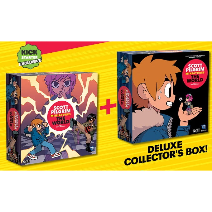 Scott Pilgrim Miniatures the World Kickstarter All-In Edition w