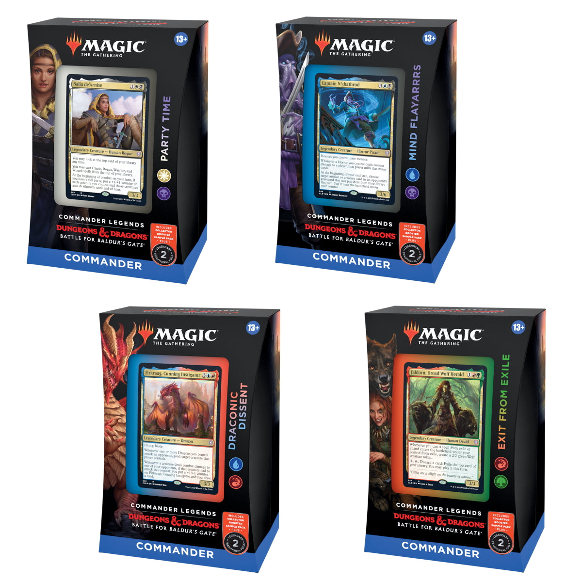 mtg 2019 commander deck Magic The Gathering Starter Commander Deck main image 1