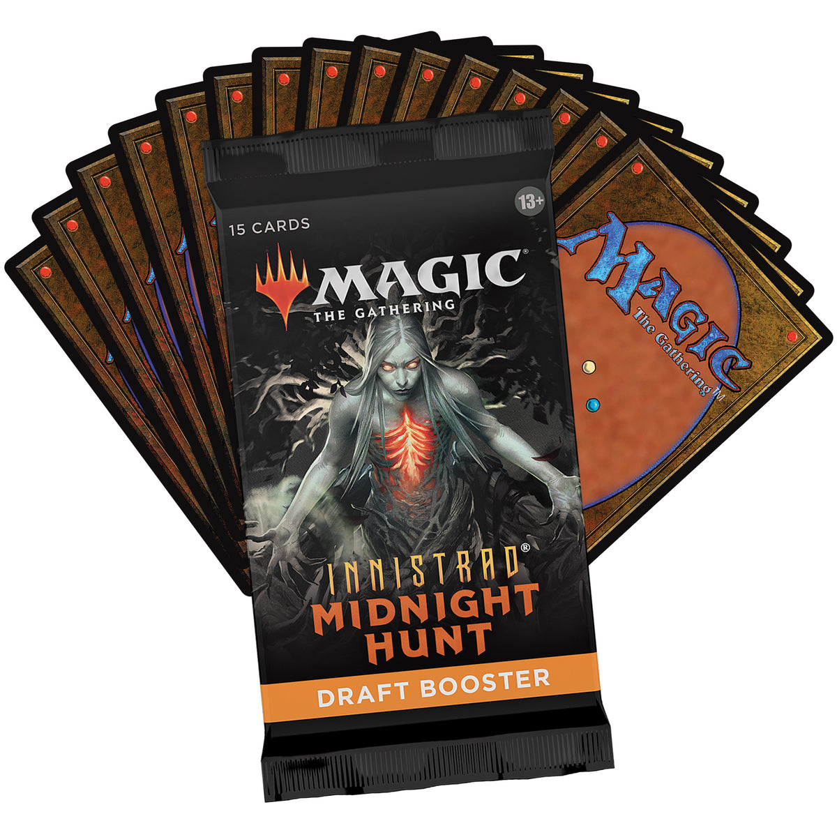 MtG Innistrad Midnight Hunt Draft Booster Pack I'm Board! Games & Family Fun MtG Innistrad Midnight Hunt Draft Booster Pack I'm Board! Games & Family Fun