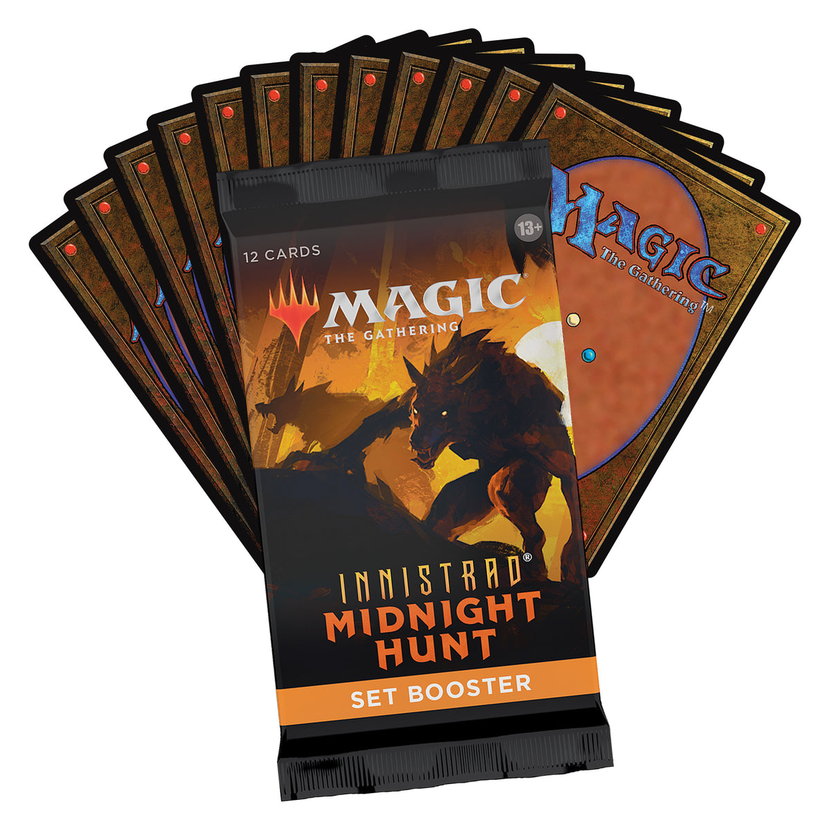 MtG Innistrad Midnight Hunt Set Booster Pack – I'm Board! Games & Family Fun