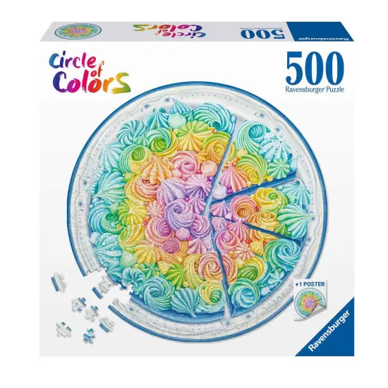 500 Circle of Colors: Rainbow Cake