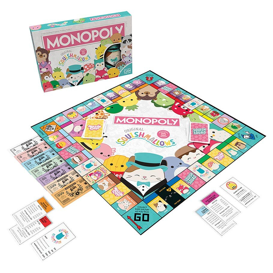 Monopoly Squishmallows – I'm Board! Games & Family Fun