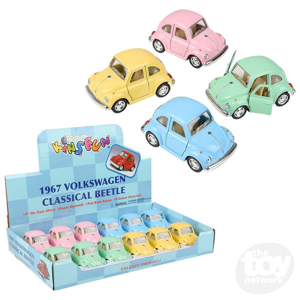 Die Cast: VW Classic Beetle Pastel Colors