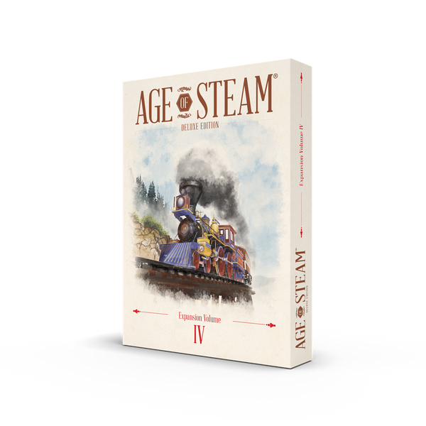 Age of Steam Deluxe: Expansion Volume 4