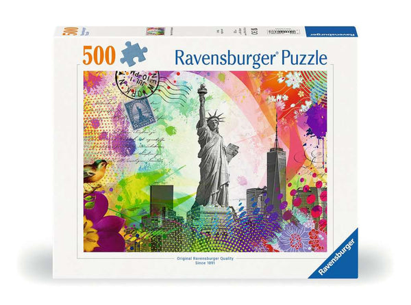 500 New York Postcard
