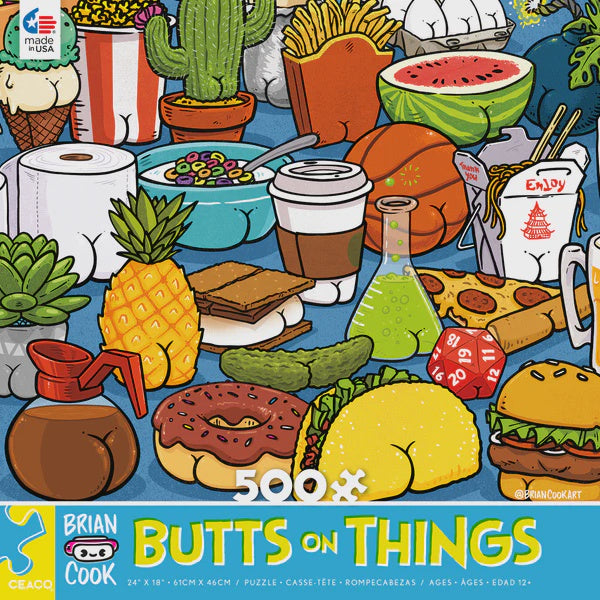 500 Butts on Things