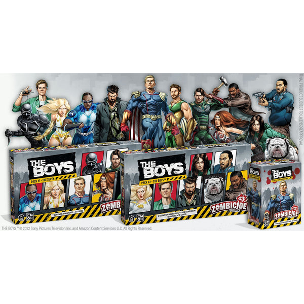 Zombicide The Boys Kickstarter Bundle
