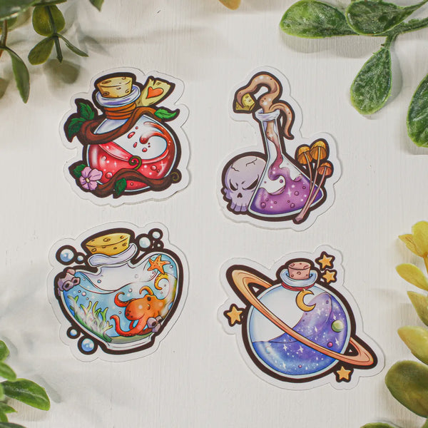 Potion Stickers 8 Pack