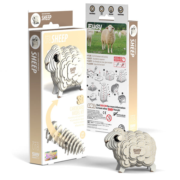 EUGY 3D Cardboard Model: Sheep