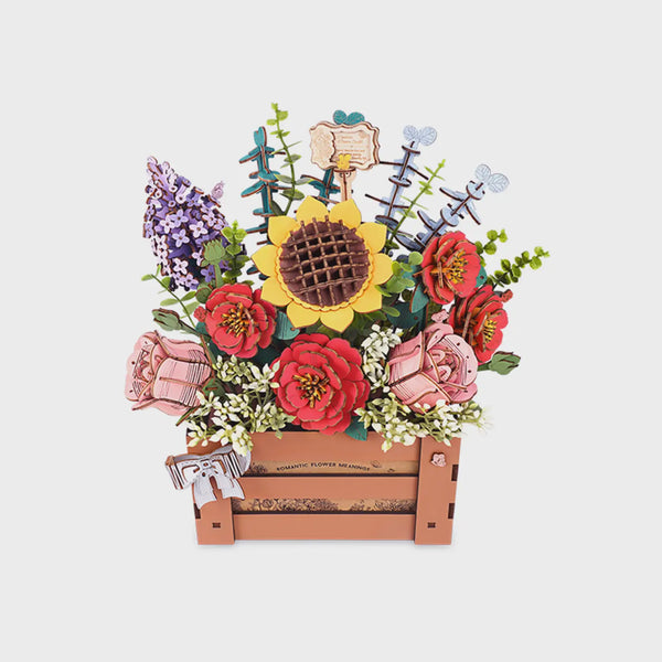 Wooden Bloom Box
