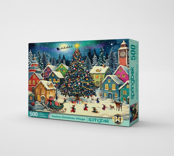 500 Festive Christmas Village