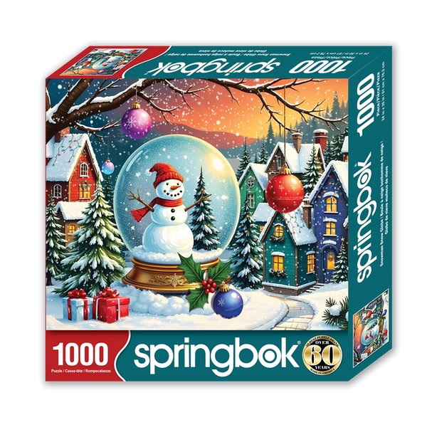 1000 Snowman Snow Globe