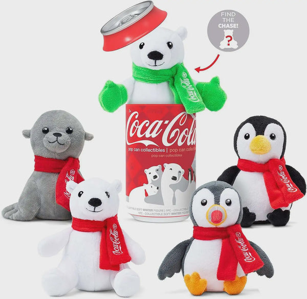 Coca-Cola Pop Can Collectible Plush