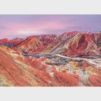 1000 Rainbow Mountains, China