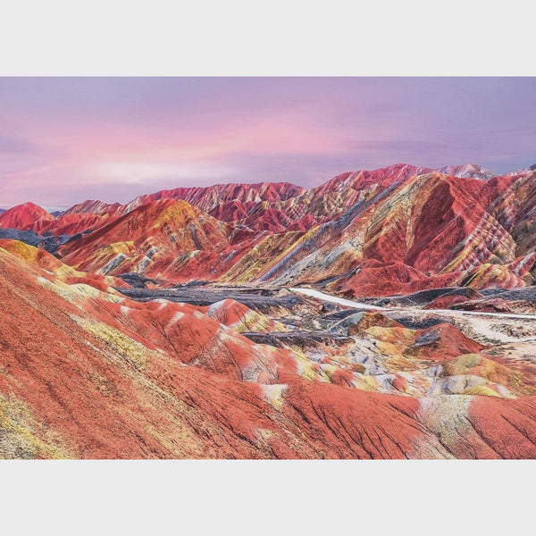 1000 Rainbow Mountains, China