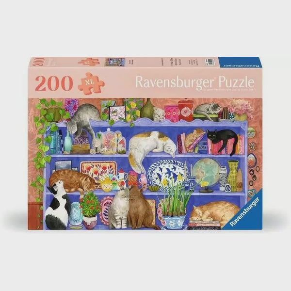 200 Cats on Shelf