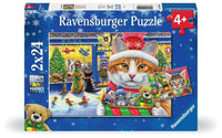 2x24 Christmas Kitties (two 24-piece puzzles)