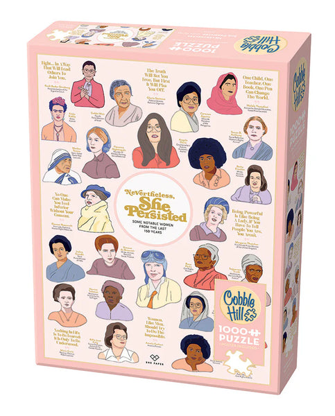 1000 Nevertheless She Persisted