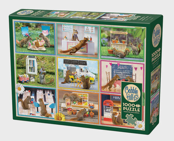 1000 Squirrels Around Town