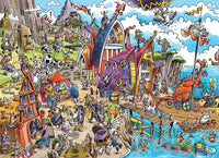 1000 Doodle Town Viking Village