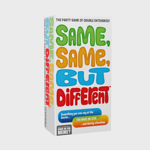 Same Same But Different