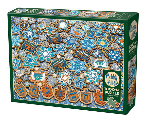 1000 Hanukkah Cookies