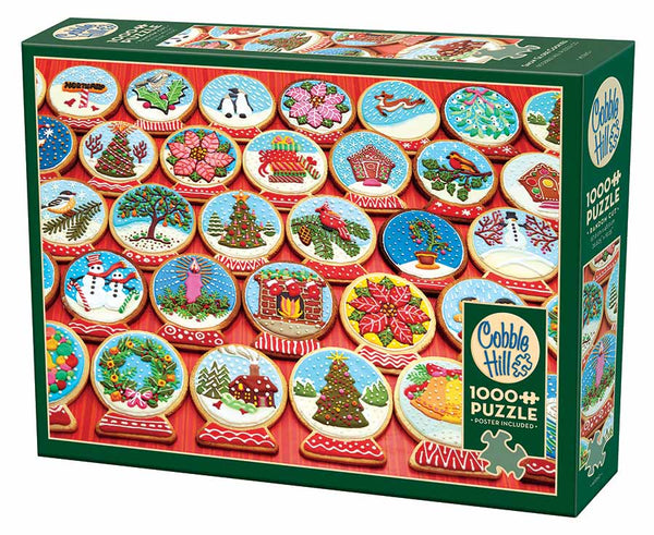 1000 Snow Globe Cookies