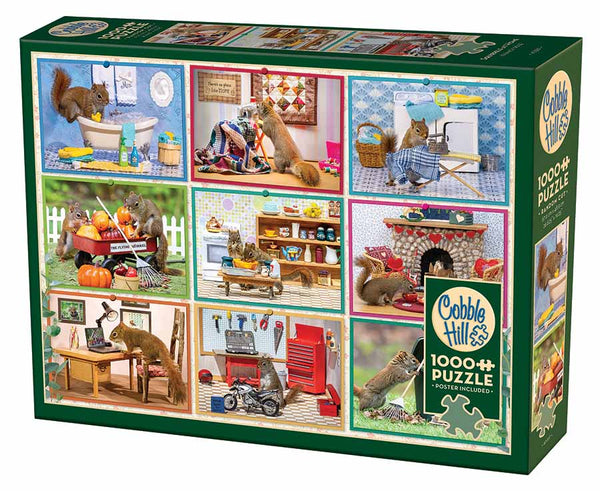 1000 Squirrels at Home