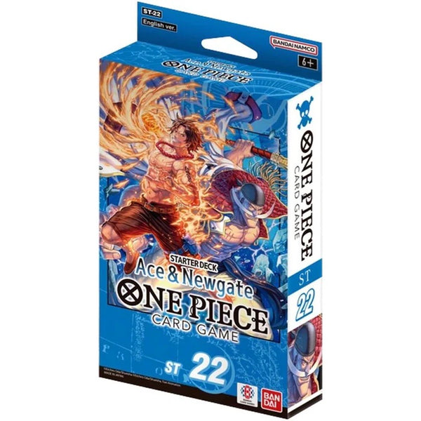 One Piece TCG Starter Deck 22: (Blue) Ace & Newgate
