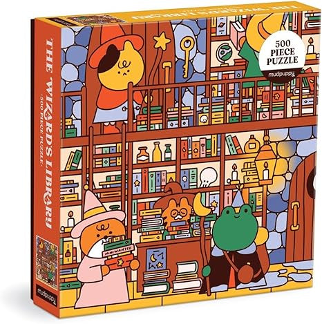 500 The Wizard's Library