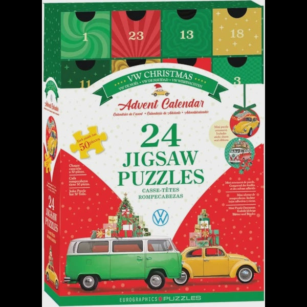 Puzzle Advent Calendar VW Christmas