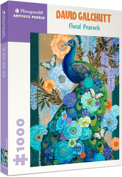 1000 Floral Peacock