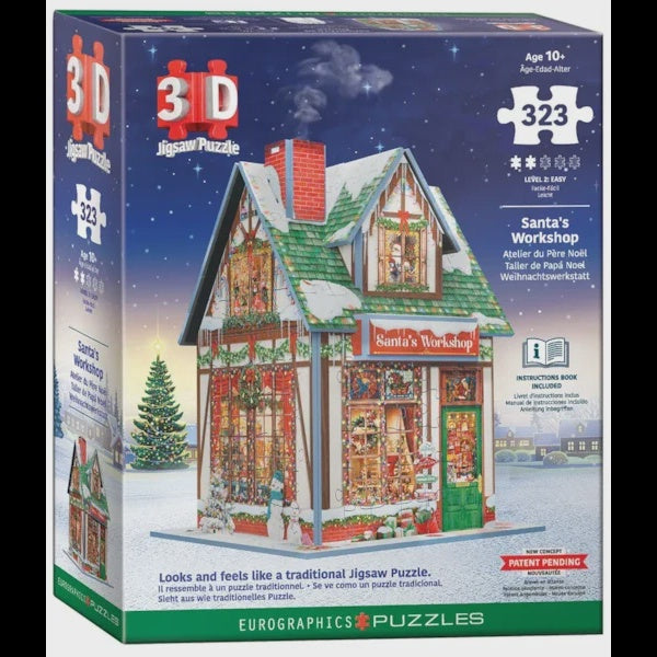 3D Puzzle Santa's Workshop