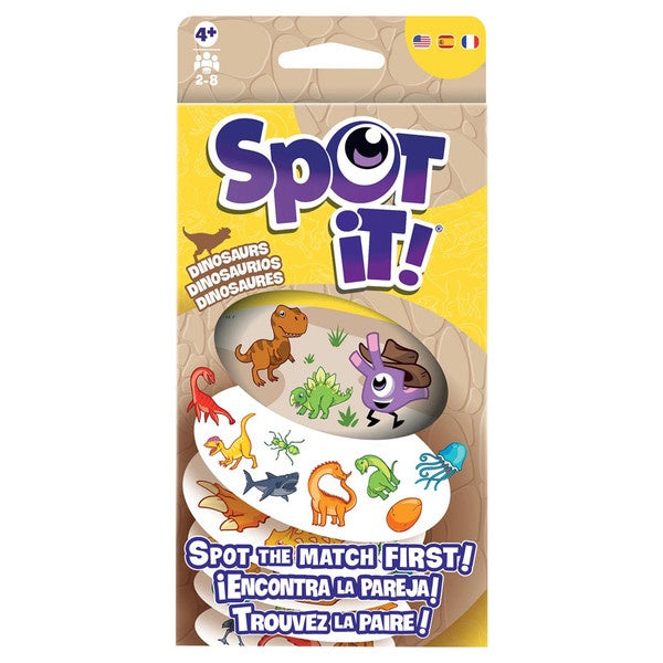 Spot It! Dinosaurs (Eco Blister)