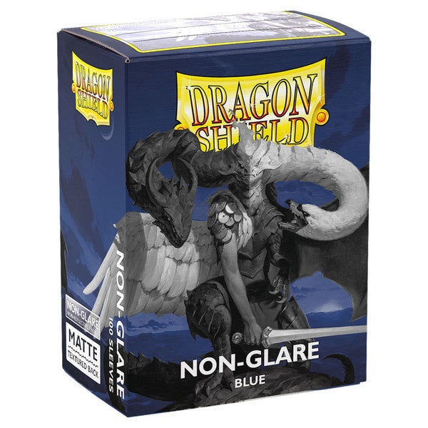 Dragon Shield Matte Non-Glare Blue Sleeves (100)