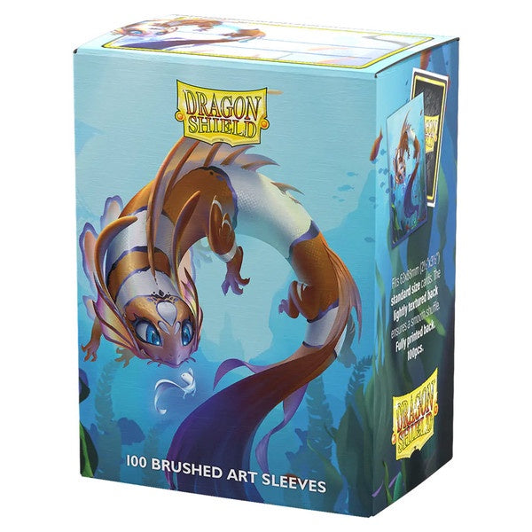 Dragon Shield Brushed Art Sleeves: The Cinderfin