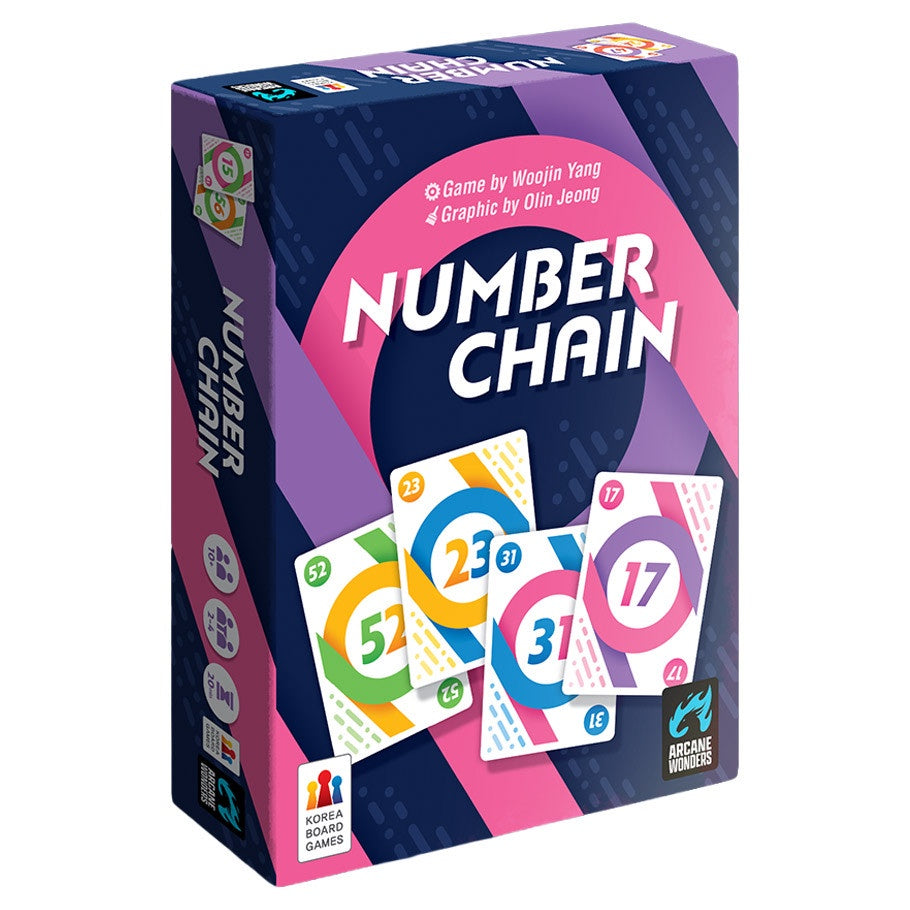 Number Chain – I'm Board! Games & Family Fun