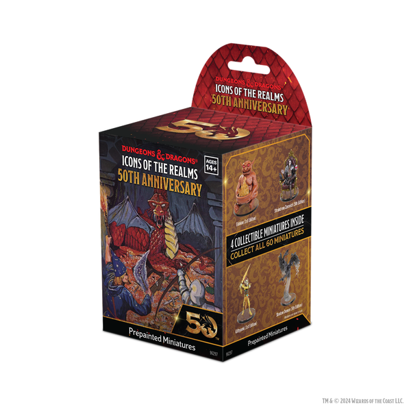 D&D Icons of the Realms 50th Anniversary - Booster Pack