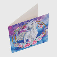 Crystal Art Card Kit: Unicorn Garland